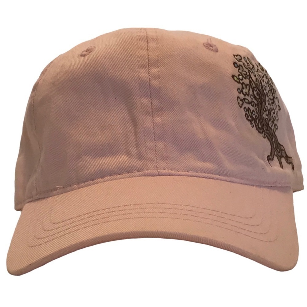 Magellan Tree Art Pink Woman's Adjustable Cap